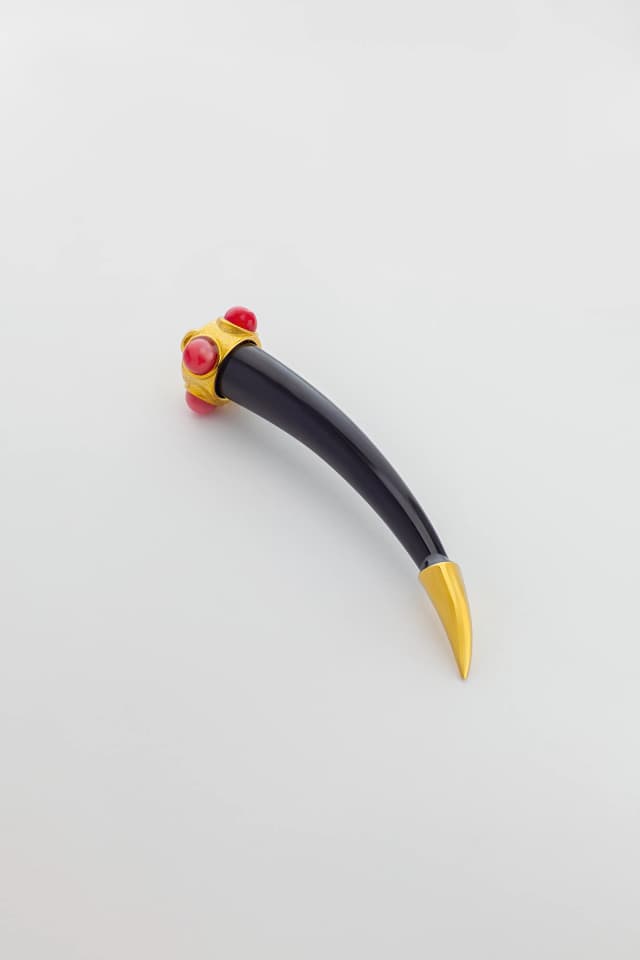 COLGANTE CUERNO ITALIANO NEGRO 3