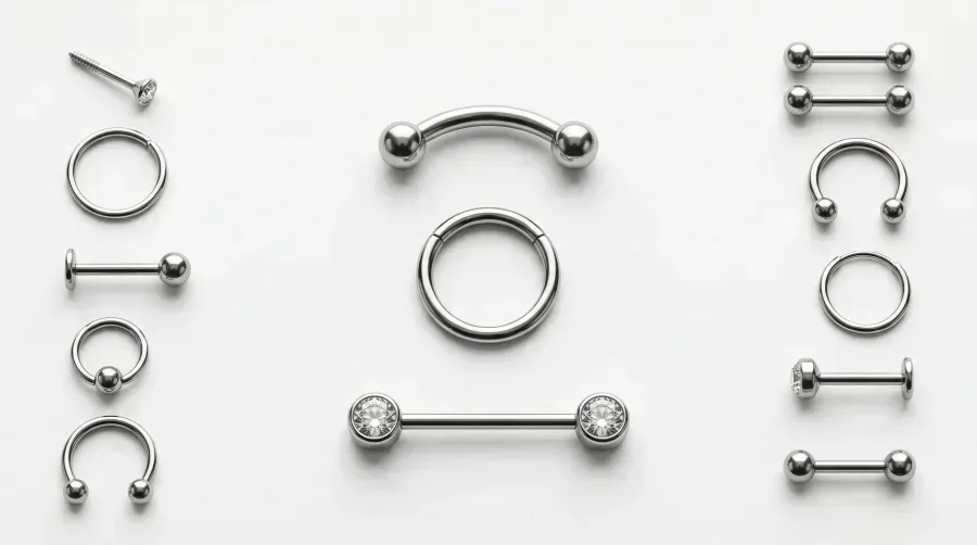 Tipos de piercing corporal: guía completa de todas las perforaciones