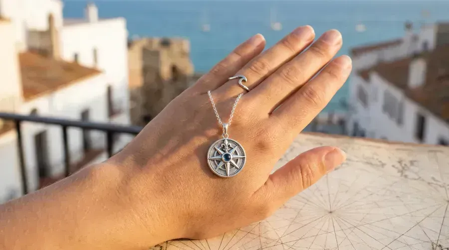 Rosa de los vientos en joyería: significado, historia y el símbolo de encontrar tu camino