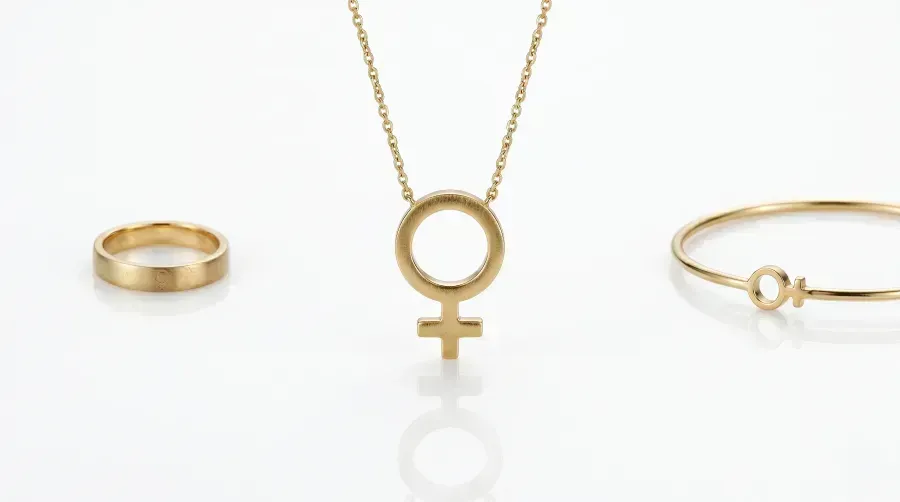 El símbolo de Venus en las joyas: feminismo y simbología astrológica