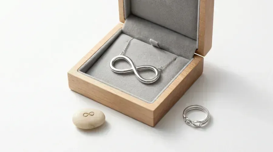 El símbolo del infinito en joyería: que significa realmente y por que todo el mundo lo lleva