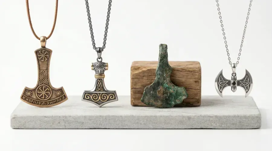 El hacha de Thor en joyería: el arma del dios del trueno