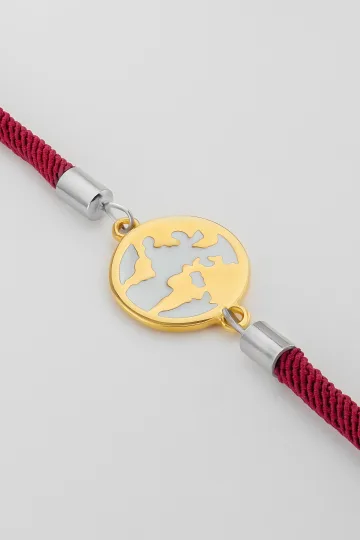 PULSERA MAPA MUNDI 1