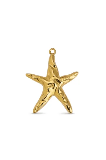 COLGANTE ESTRELLA DE MAR DORADO 1