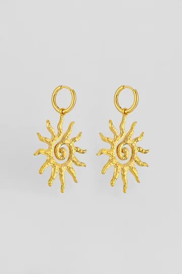 PENDIENTES ESPIRAL SOLAR 2