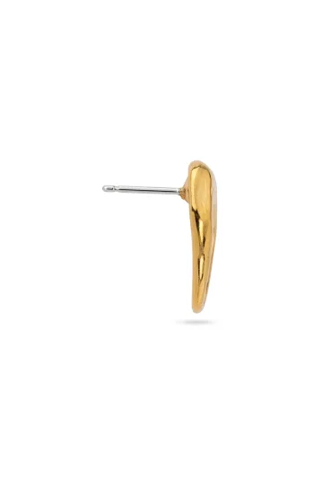 PENDIENTES GOTA INVERTIDA DORADOS 2