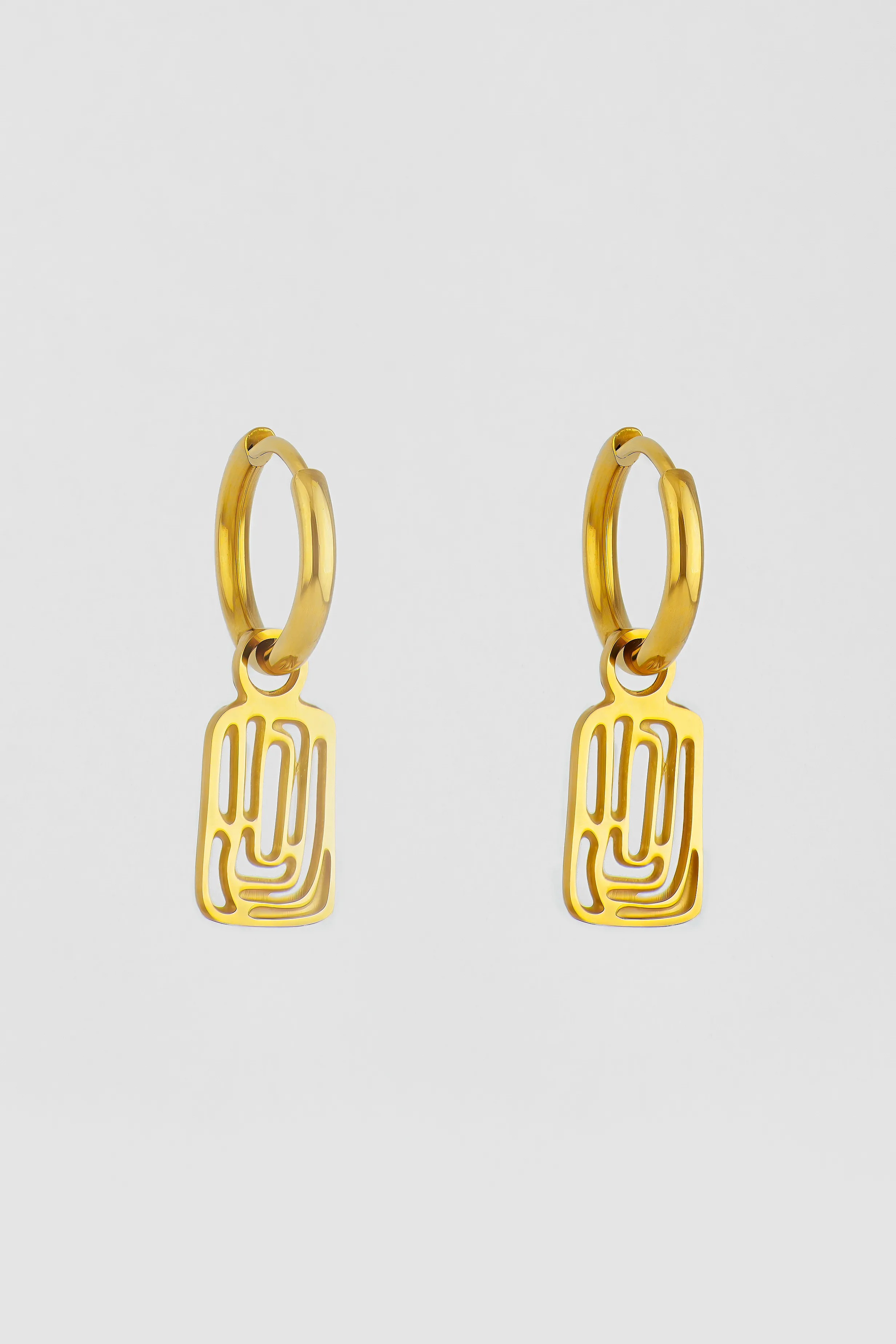 PENDIENTES LABERINTO DORADO 1